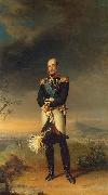 unknow artist Field Marshal Barclay de Tolly oil painting on canvas